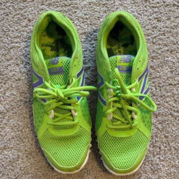 New Balance 1157 WX1157GW Running Training Shoes Neon Green Womens size 10 - Picture 3 of 5